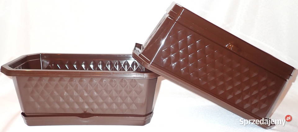 Skrzynka balkonowa DIAMANTE Doniczka szeroka 39 Siewierz