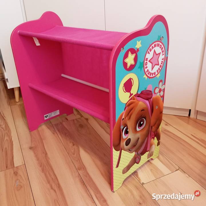 Regał
Organizer na zabawki z motywem z bajki Psi dolnośląskie sprzedam