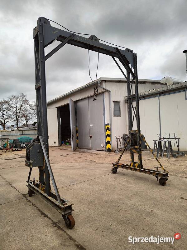 Suwnica wciągarka bramowa mobilna Zielęcice
