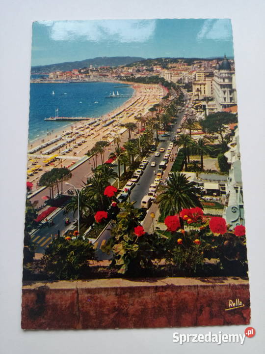 Pocztówka Francuska La Cte dAzur lata 60te NOWA Dąbrowa Górnicza