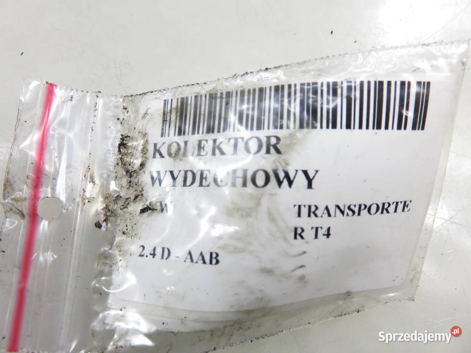 KOLEKTOR WYDECHOWY VW TRANSPORTER T4 24 D osobowe małopolskie sprzedam