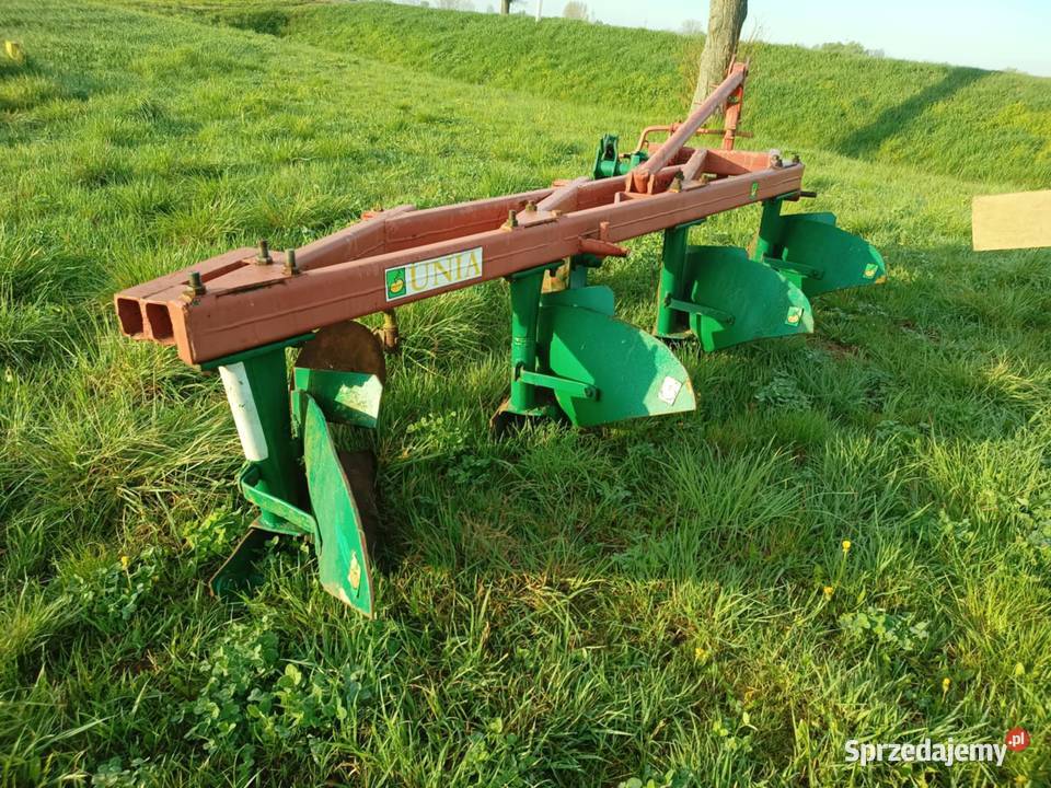 Pług 4 skibowy duży oryginalny z krojem Łubnice sprzedam