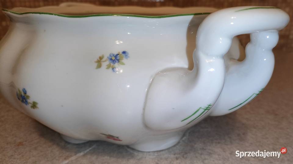 Stara Porcelana Ćmielów 3 półmiski waza Bielsko-Biała