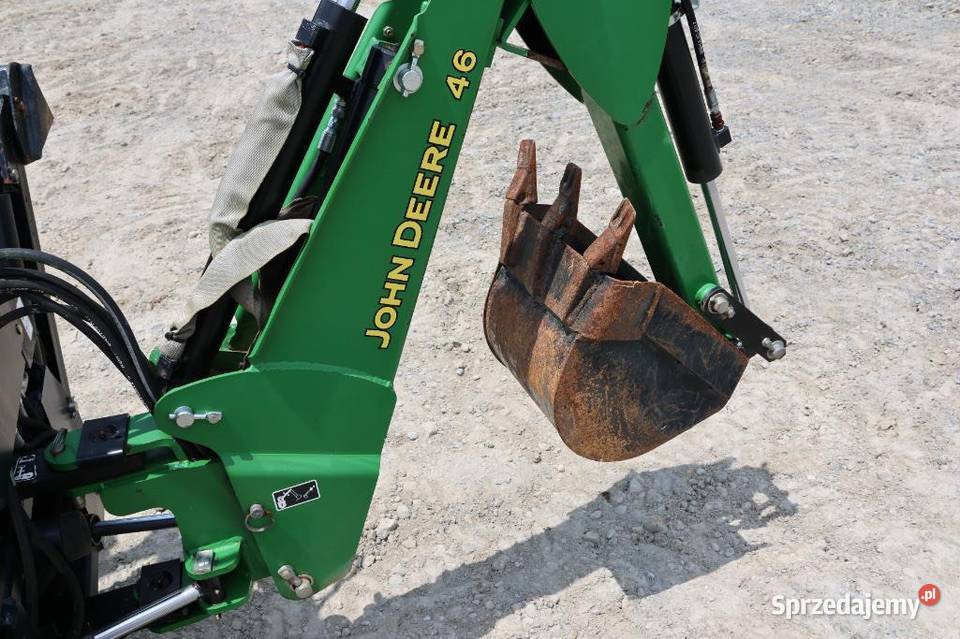 Traktor ogrodowy John deere 2520 tur koparka i VAT marża Maszyny budowlane Tarnowo