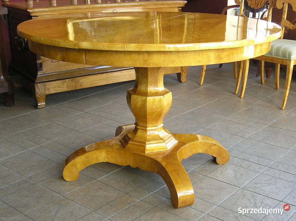 Stół rozkładany Biedermeier pomorskie Sopot sprzedam