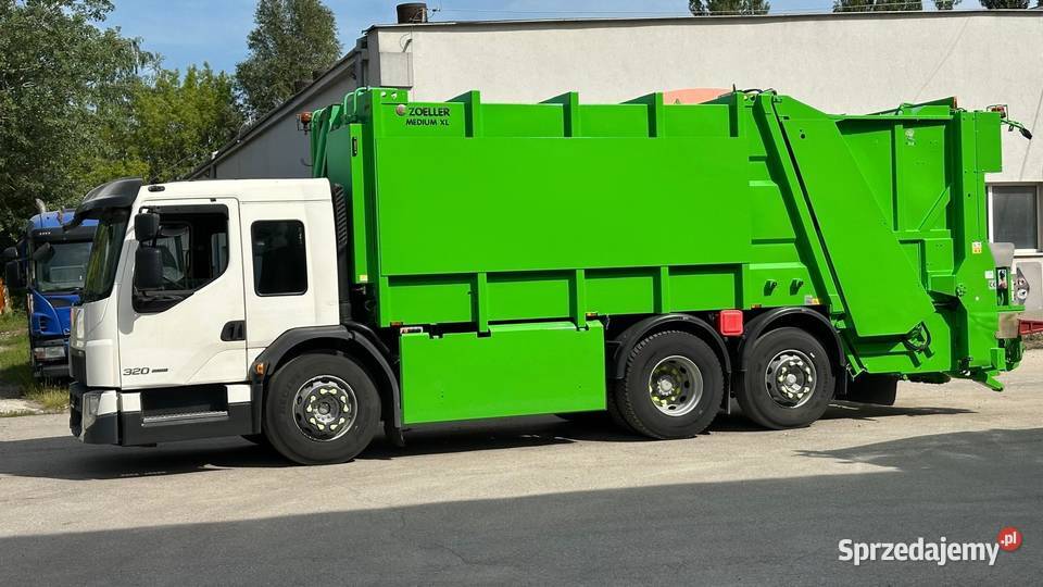 Volvo FE 320 śmieciarka trzyosiowa Zoeller 20m3 nie Nowiny
