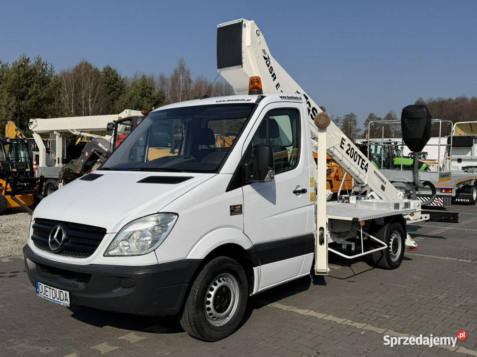 Mercedes Sprinter Zwyżka Podnośnik Koszowy GSR E Rok produkcji 2009 Widełki