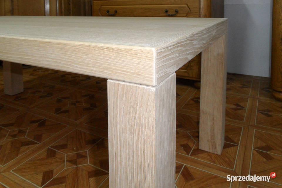 Ława dębowa prostokątna nowa wyprzedaż Maków Podhalański