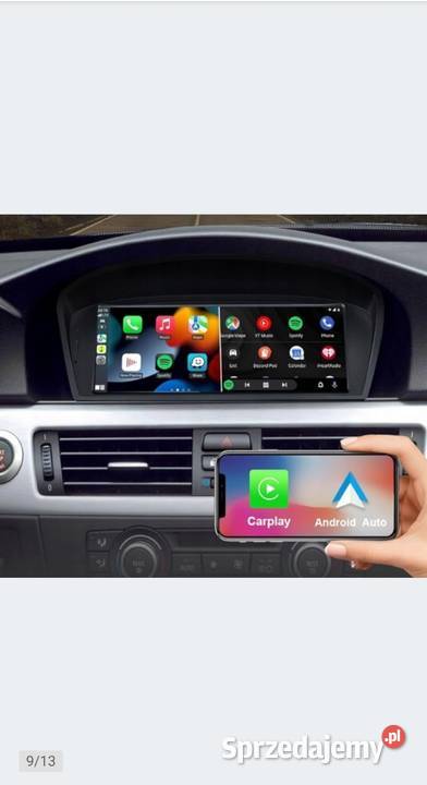 BMW E60 E61 E90 E91 E92 E93 Android 13 Nawigacja Sprzęt audio fabryczny mazowieckie