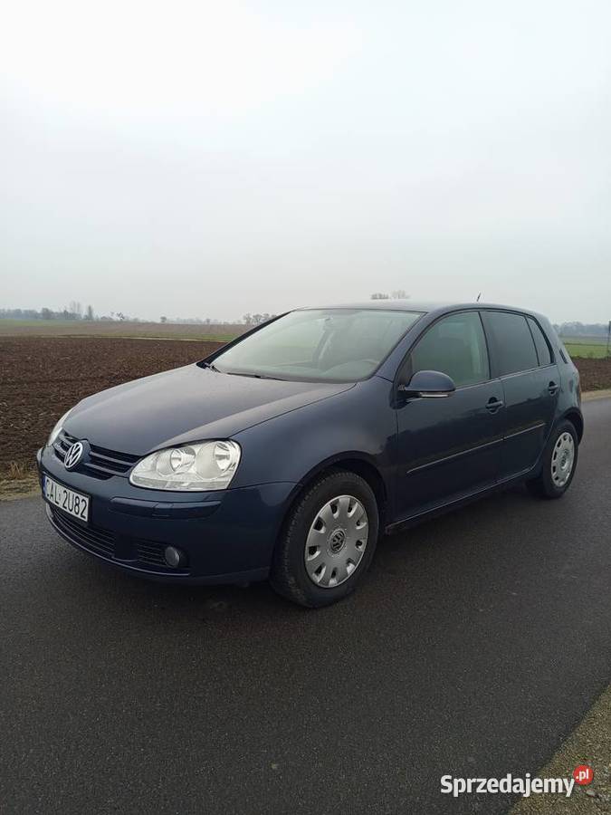 Volkswagen Golf V 14 MPI 80 2007r Izbica Kujawska