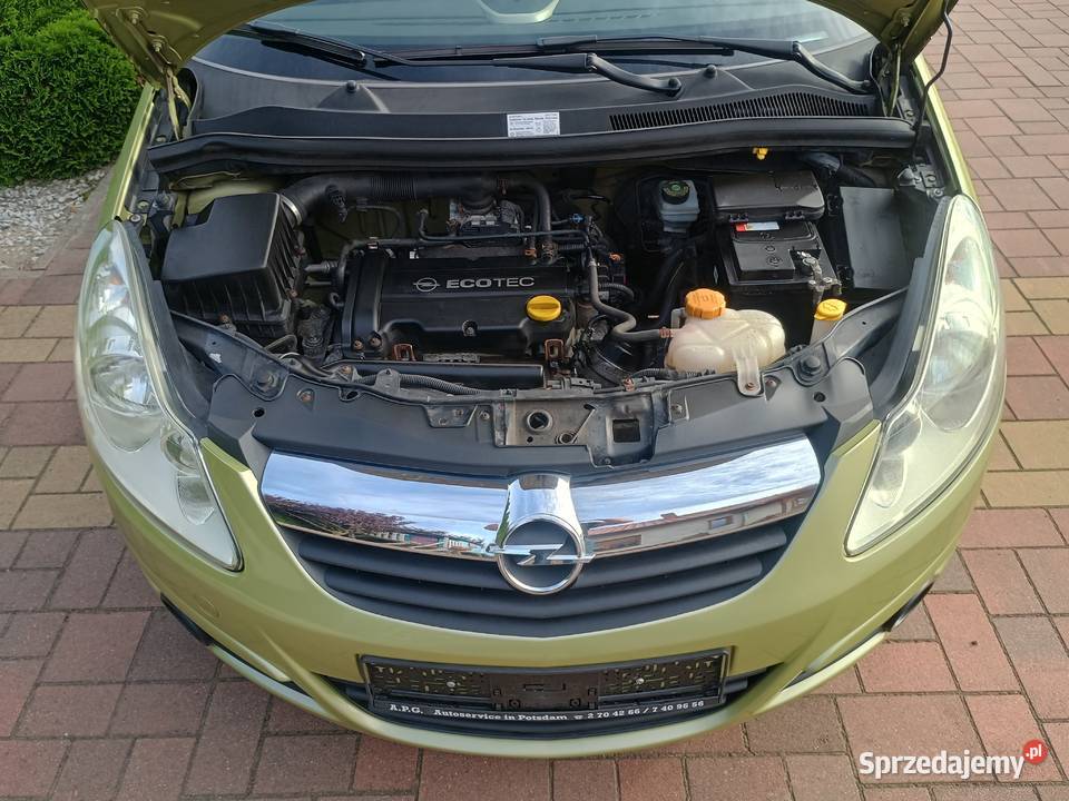 Opel Corsa D 12i 80 98000 ŁADNA z Niemiec aluminiowe felgi Corsa Witkowo
