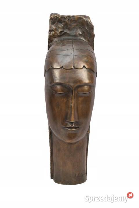 Posąg wg Amedeo Modigliani Abstrakcja Głowa Kraków