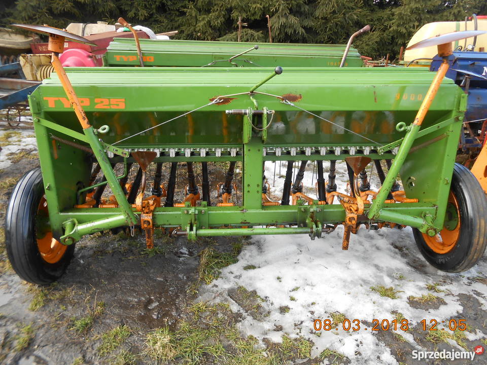 Siewnik Amazone D7 Specjal II D8 25 i 3m nowy Zamość