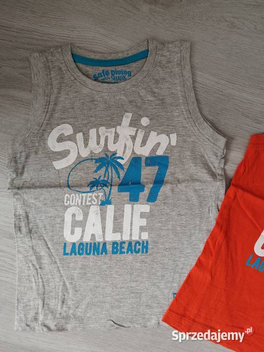 Koszulki tshirt bez rękawków bokserki na lato