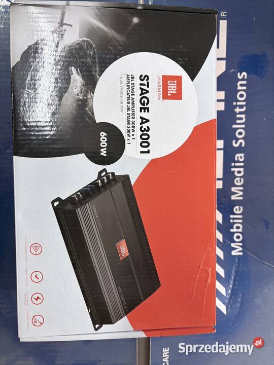 Sprzedam wzmacniacz jbl i subwoofer alpine 1000 Rabka-Zdrój