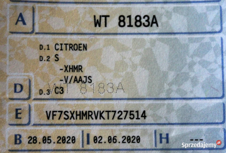 Citroen C3 Rej2020 SalonPL FV23 Shine Android manualna Sokołów