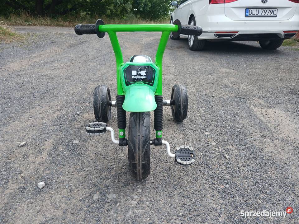 Trójkołowy rowerek dziecięcy Kawasaki Mx Racer dolnośląskie Lubin