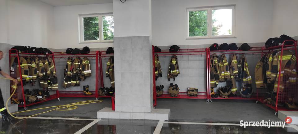 Wieszak mobilny 4 stanowiskowy do szatni Bydgoszcz