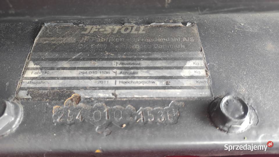 Kosiarka rotacyjna JFstoll 305 nieuszkodzony podlaskie Łomża