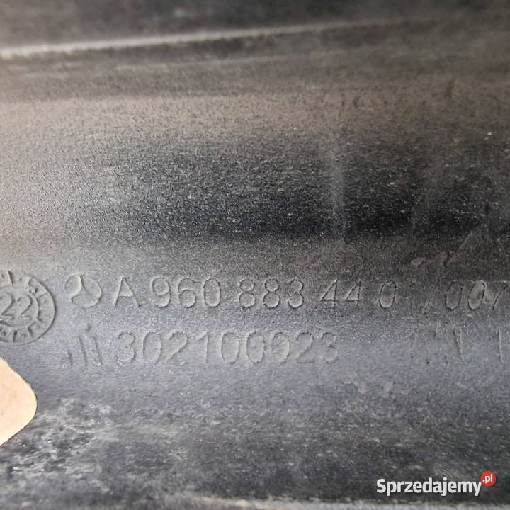 MERCEDES ACTROS MP4 AROCS STOPIEŃ GRILLA Bieleń