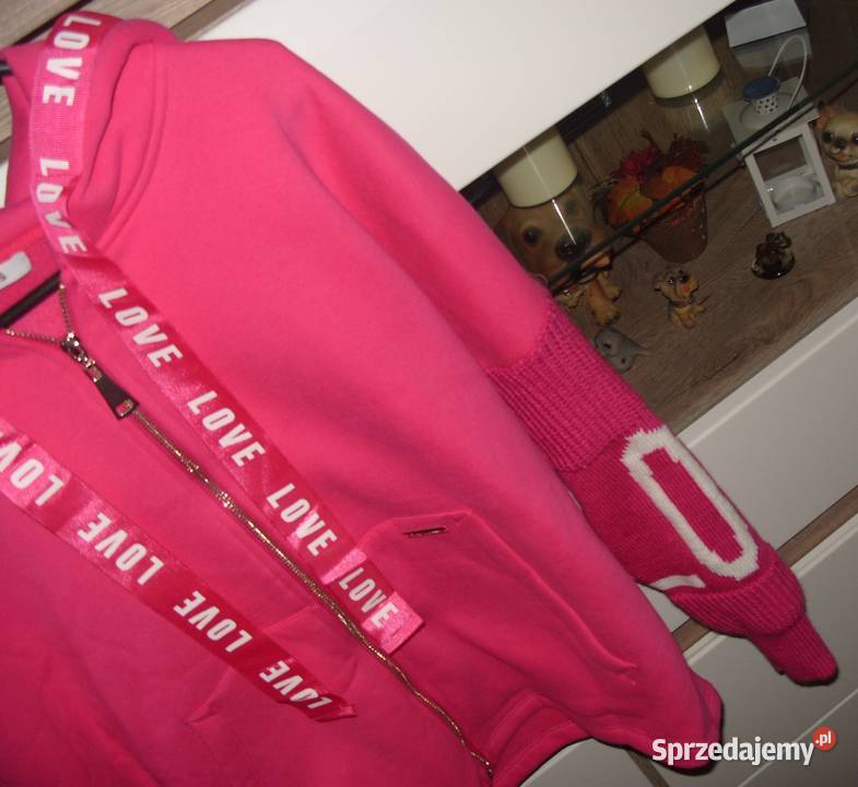 ciepła bluza THE WESS sweterkowe rękawki r ML Odzież damska wielkopolskie Rawicz