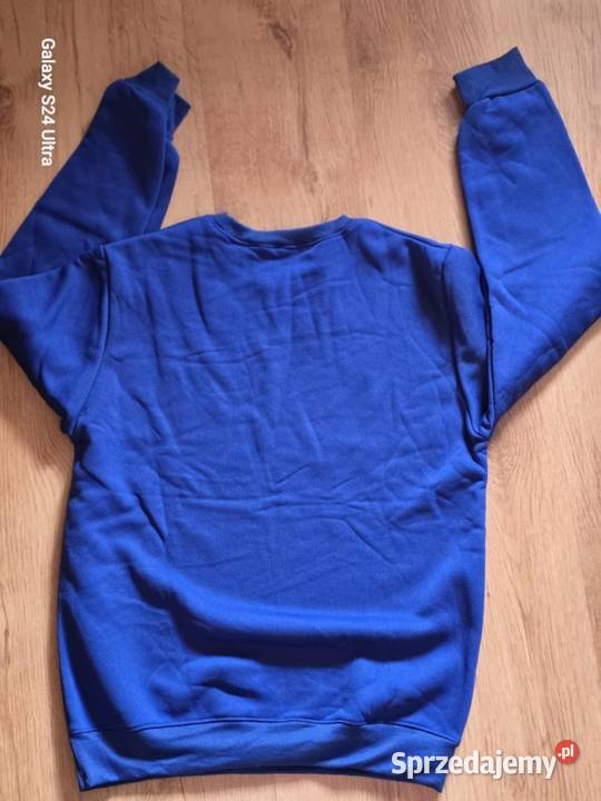 Męska bluza w pięknym chabrowym kolorze size L Moda i Styl śląskie Żory