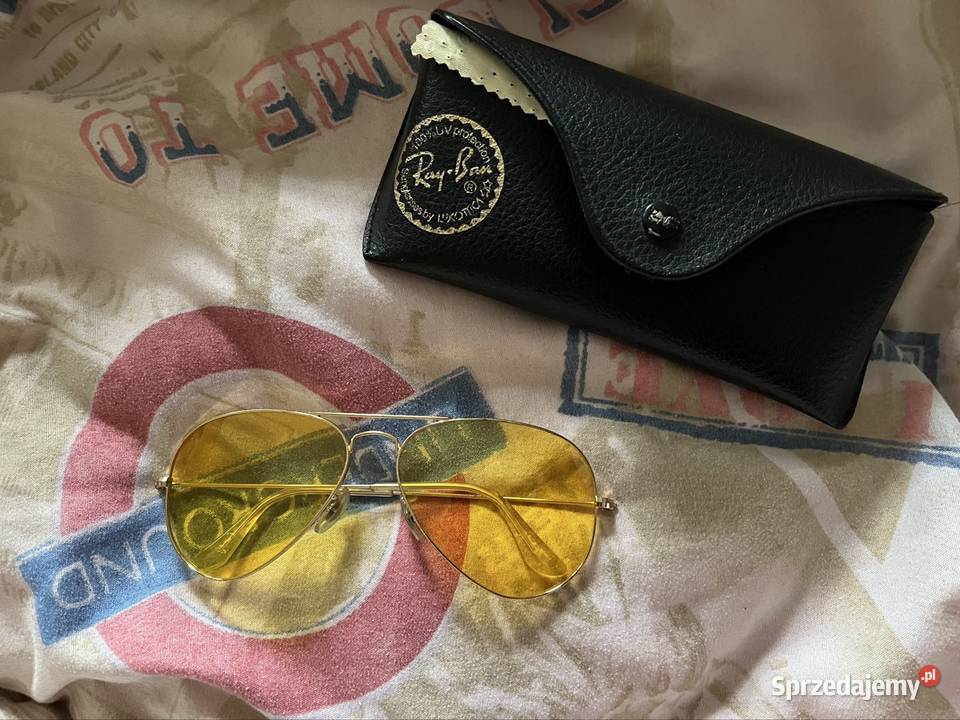 Okulary żółte szkła kierowcy polaryzacja podkarpackie Nisko