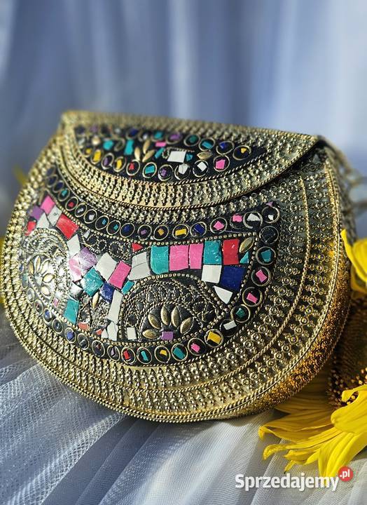 Torebka orientalna boho bohemian kopertówka