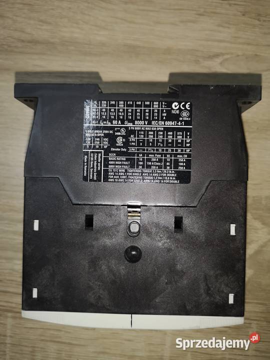 EATON STYCZNIK DILM40 230V 185kW Pozostałe warmińsko-mazurskie Ryn