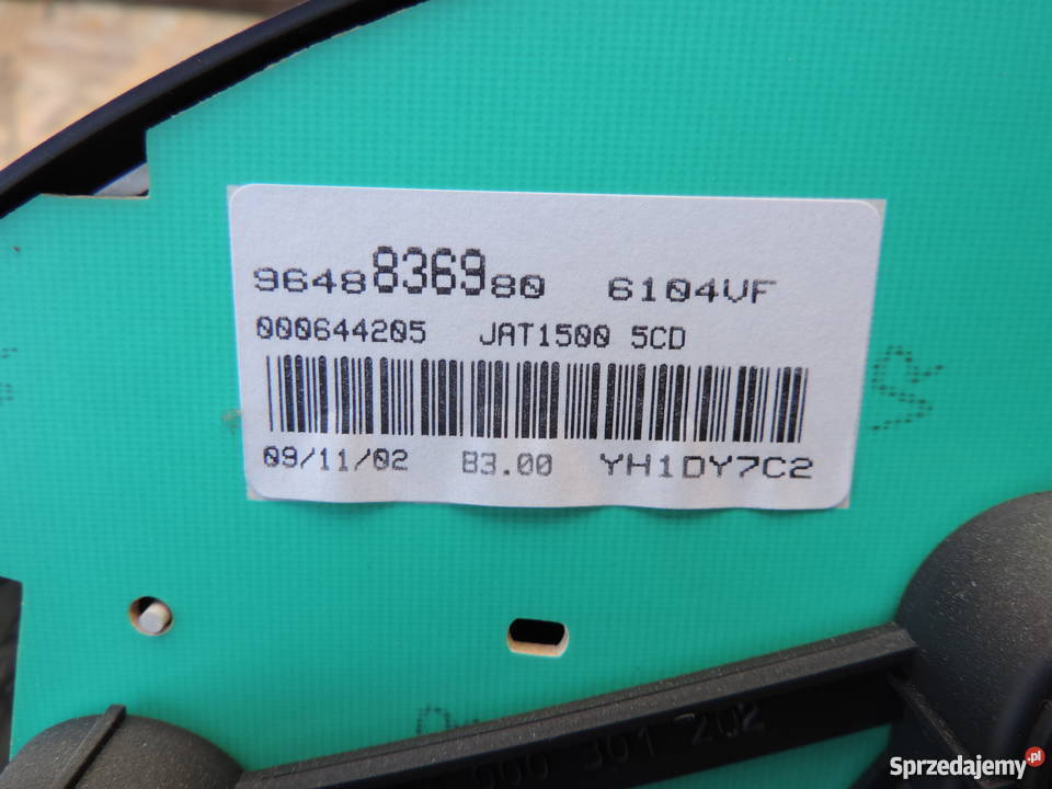 PEUGEOT 206 20 HDI LICZNIK ZEGARY Nowy Sącz