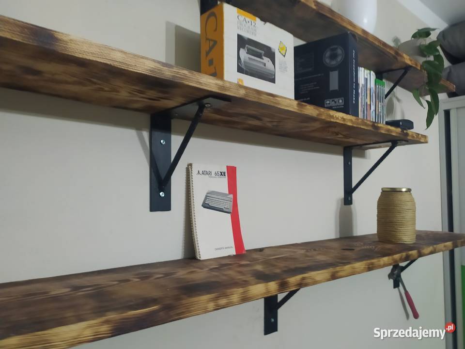 Półki wykonane samo ręcznie sprzedam