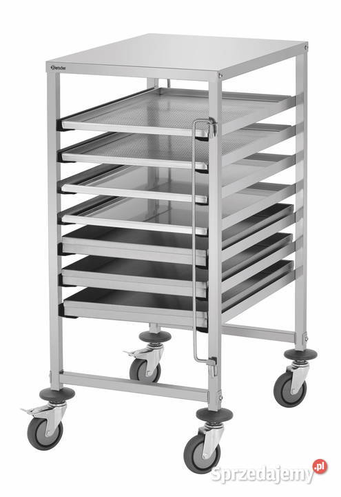 Wózek transportowy na 7 tac blach 600 x 400 mm Częstochowa