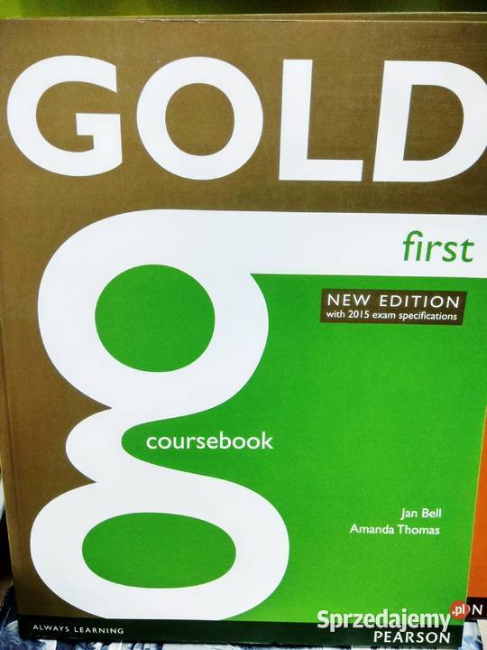 Gold first coursbook tanie książki antykwariat Warszawa
