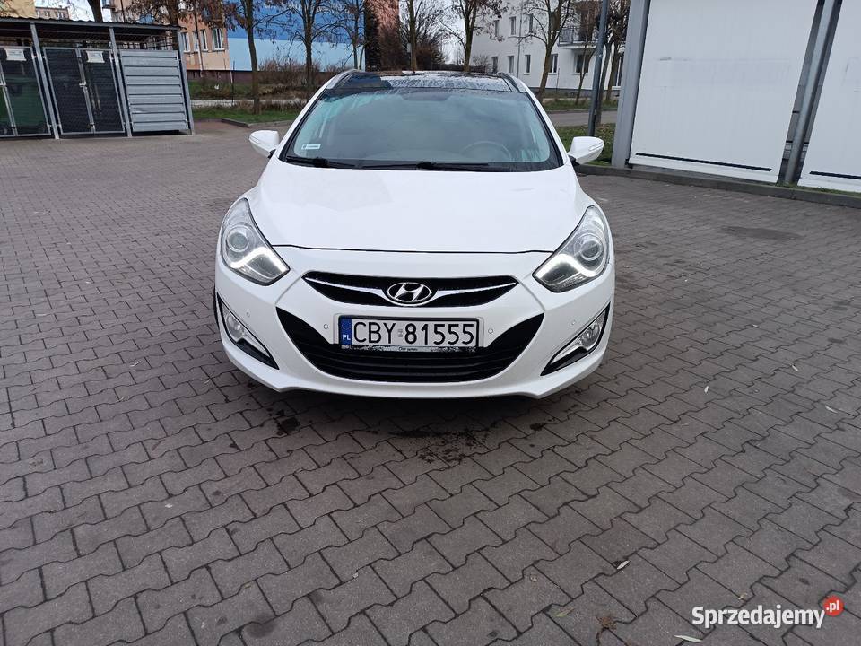 Hyundai i40 17 kamera cofania panoramahak ABS kujawsko-pomorskie Grudziądz