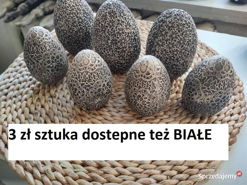 Mini kaczuszka gipsowa baranek gipsowy jajko z Bytom