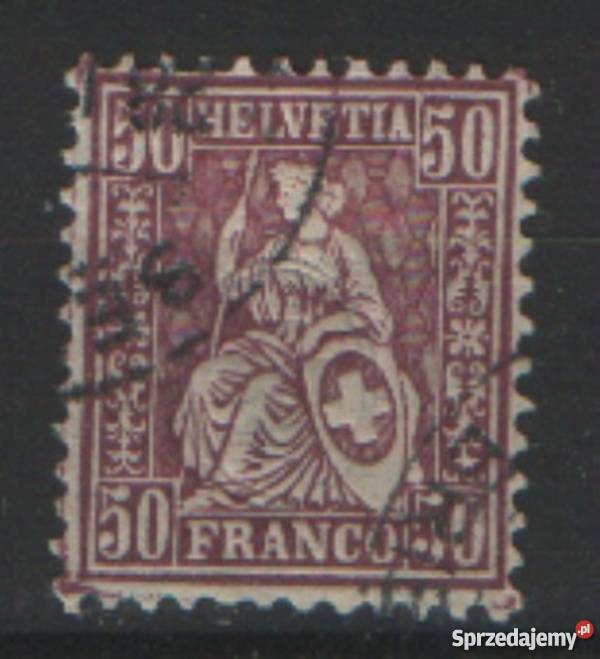 Zn Szwajcaria Mi 43 kas 1881 śląskie Gliwice