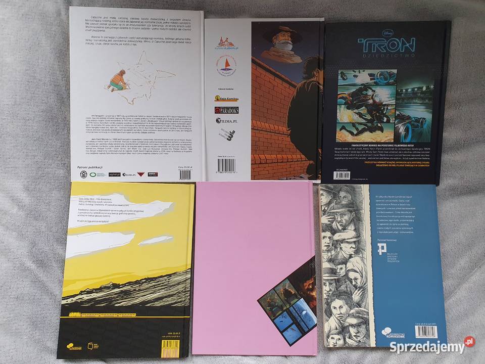 Zestaw 12 albumów komiksowych polskie wydania Książki i Podręczniki