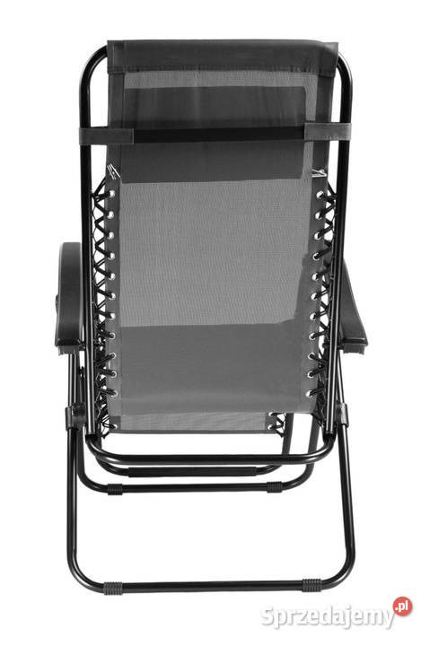 Leżak ogrodowy plażowy fotel składany z wielkopolskie