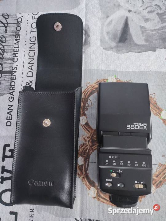 lampa błyskowa Canon 380EX Akcesoria Myszków