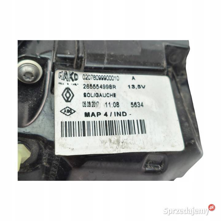 LAMPA LEWA Renault Clio IV LIFT 20162020 tylna Chełm