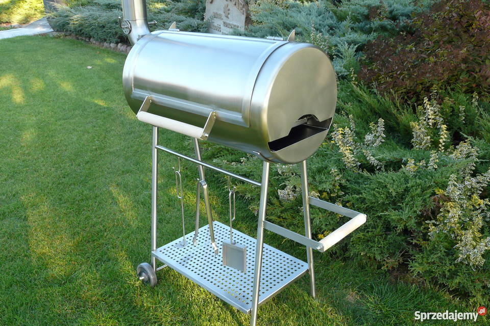 Grill beczka ze stali nierdzewnej Jutrosin sprzedam