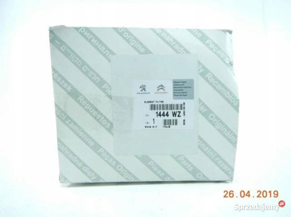 FILTR POWIETRZA CITROEN JUMPER PEUGEOT BOXER 25 lubelskie