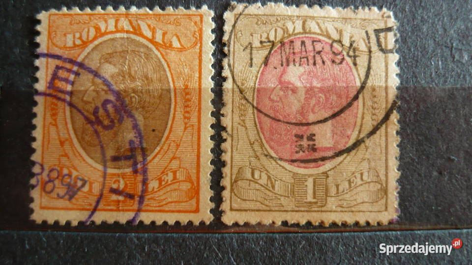 Znaczki Romania 6 śląskie Myszków