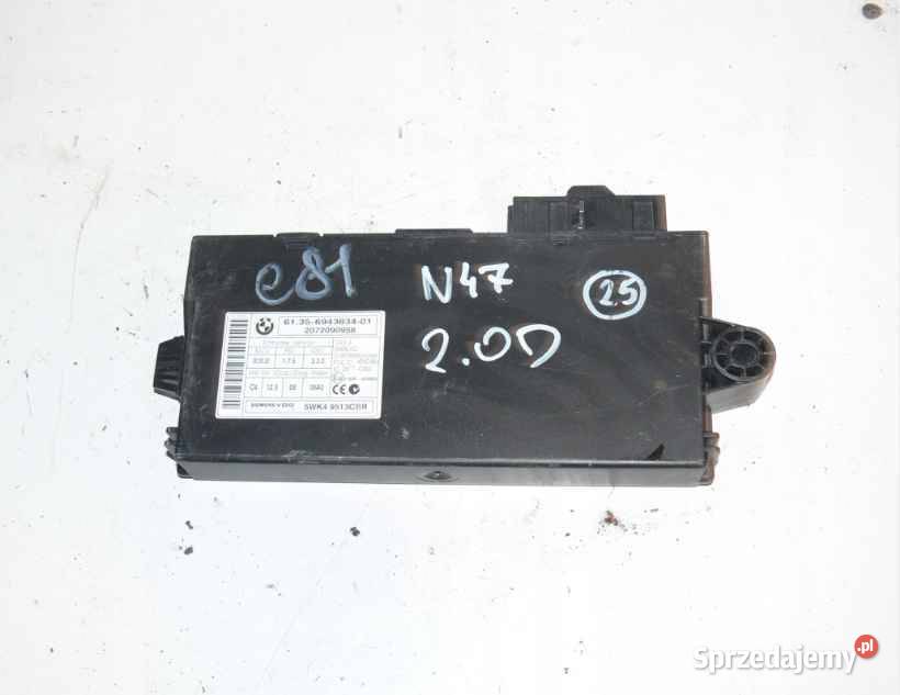 MODUŁ STEROWNIK CAS BMW E90 E91 E81 N47 6943834 osobowe