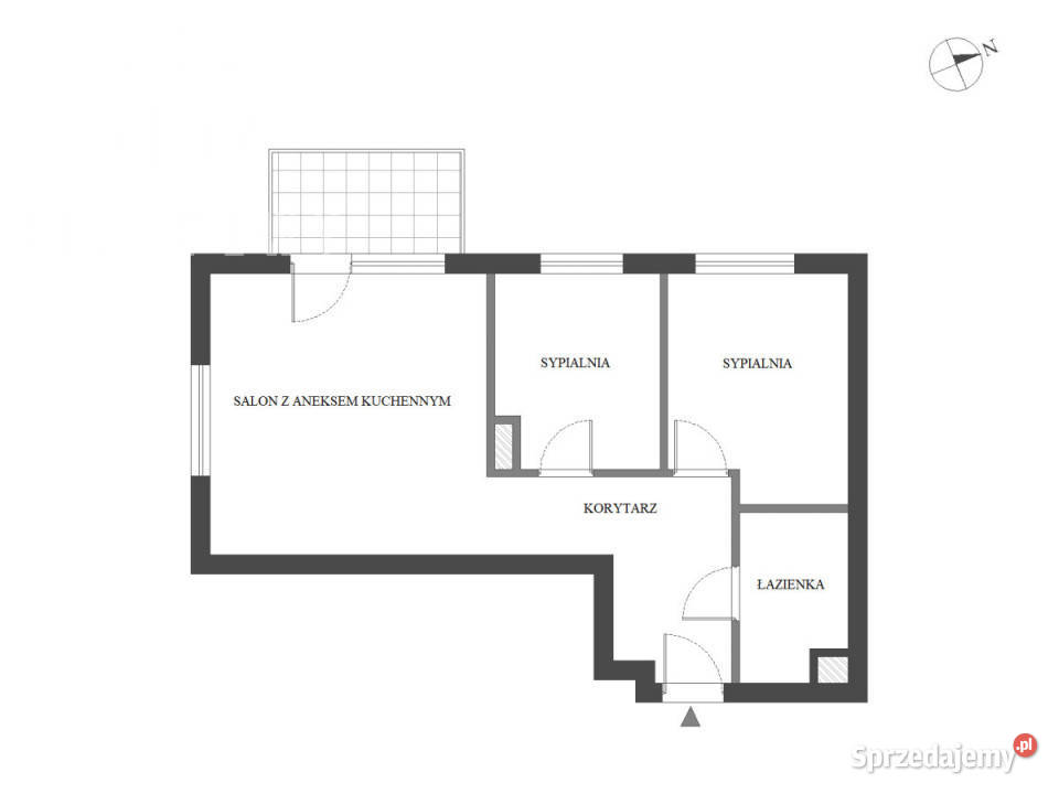 Mieszkanie 5071 metrów 3 pokoje Warszawa