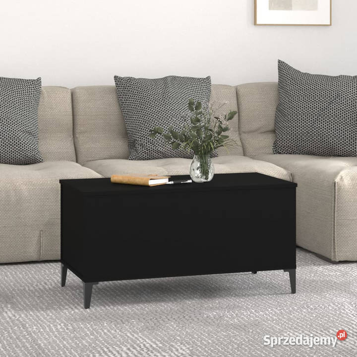 Stolik kawowy czarny 90x445x45 materiał Stoły mazowieckie Warszawa