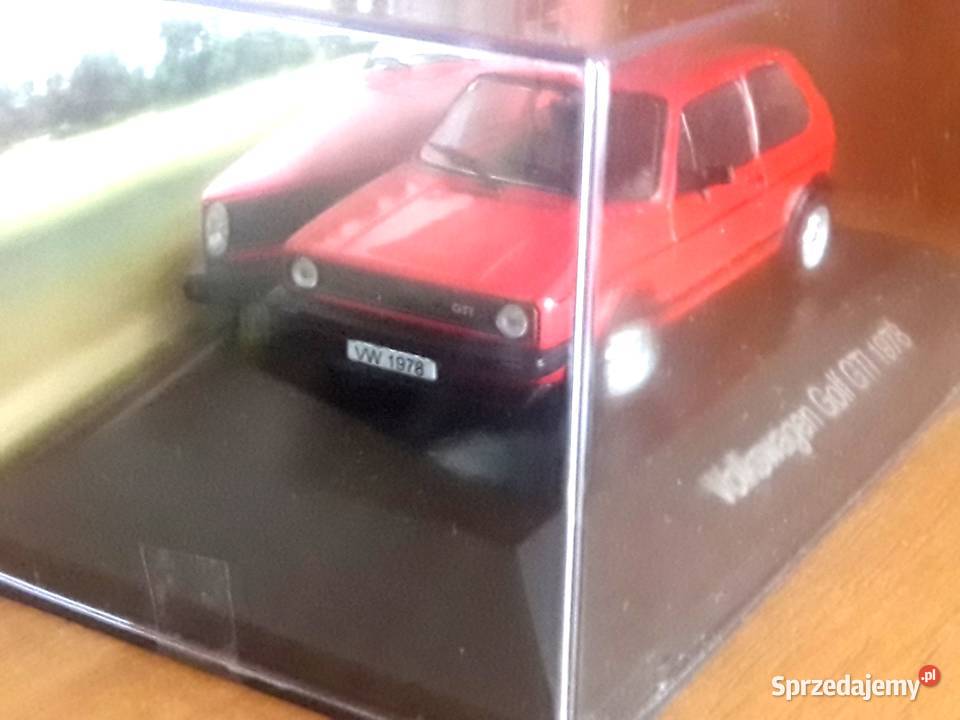 Volkswagen Golf I GTI 1978 VW 143 Kultowe auta Modelarstwo Piotrków Trybunalski sprzedam