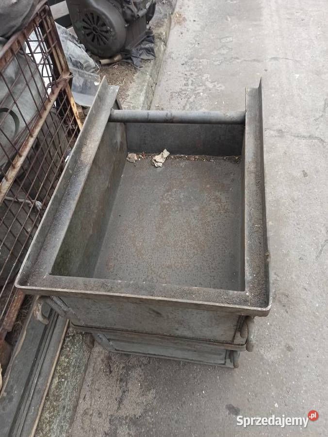 Pojemnik stalowy 74 x 51 x 37 warsztatowy łódzkie Skierniewice