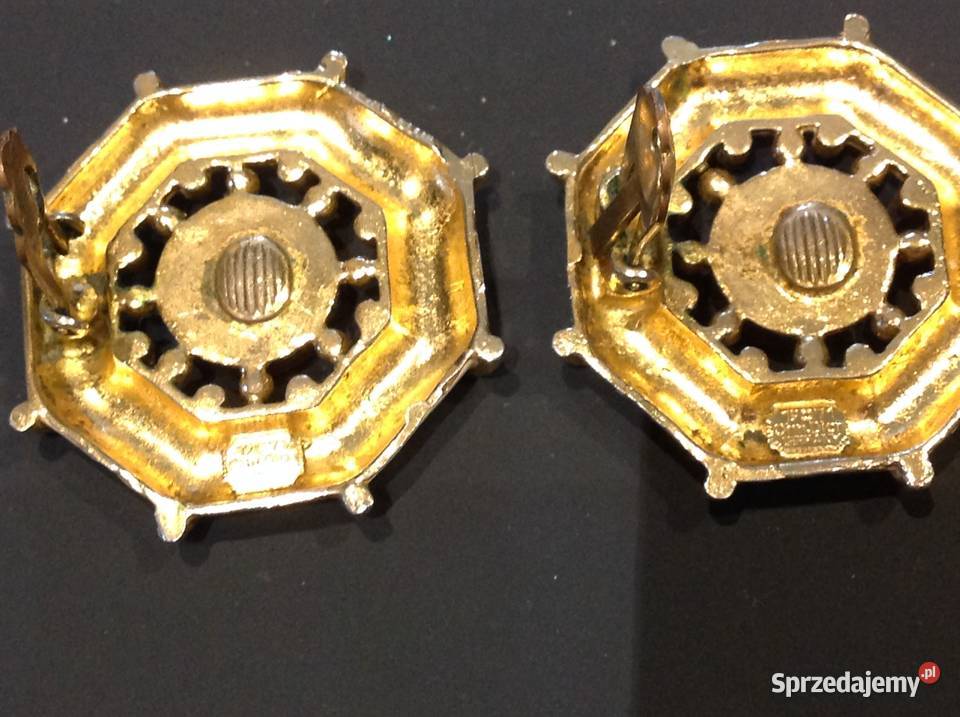 Vintage Klipsy do Uszu Damskie Christian Dior Nowa Sól