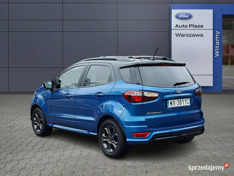 Ford EcoSport STLine 10 EcoBoost 125 A6 KU00523 niebieski